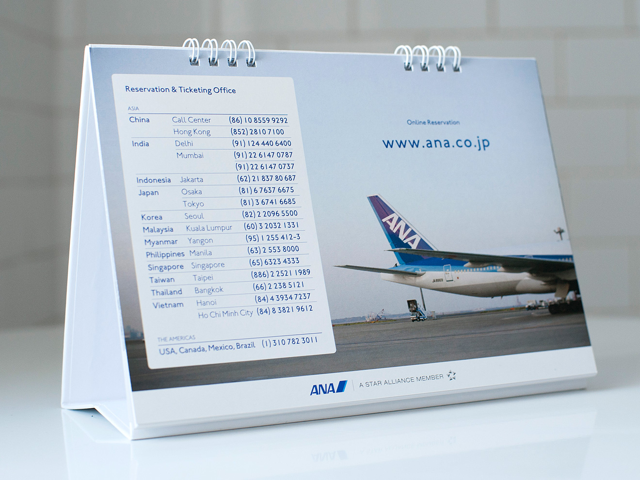Desktop calendar