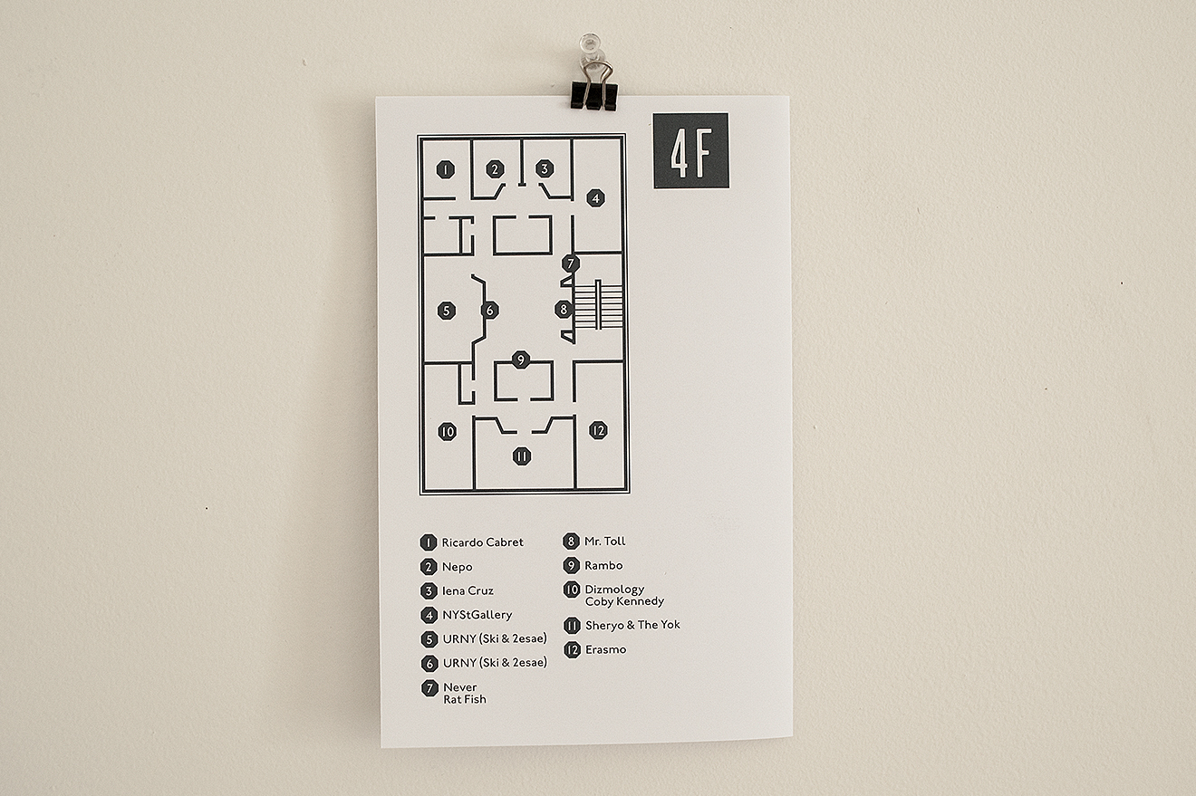 Floor map: back cover